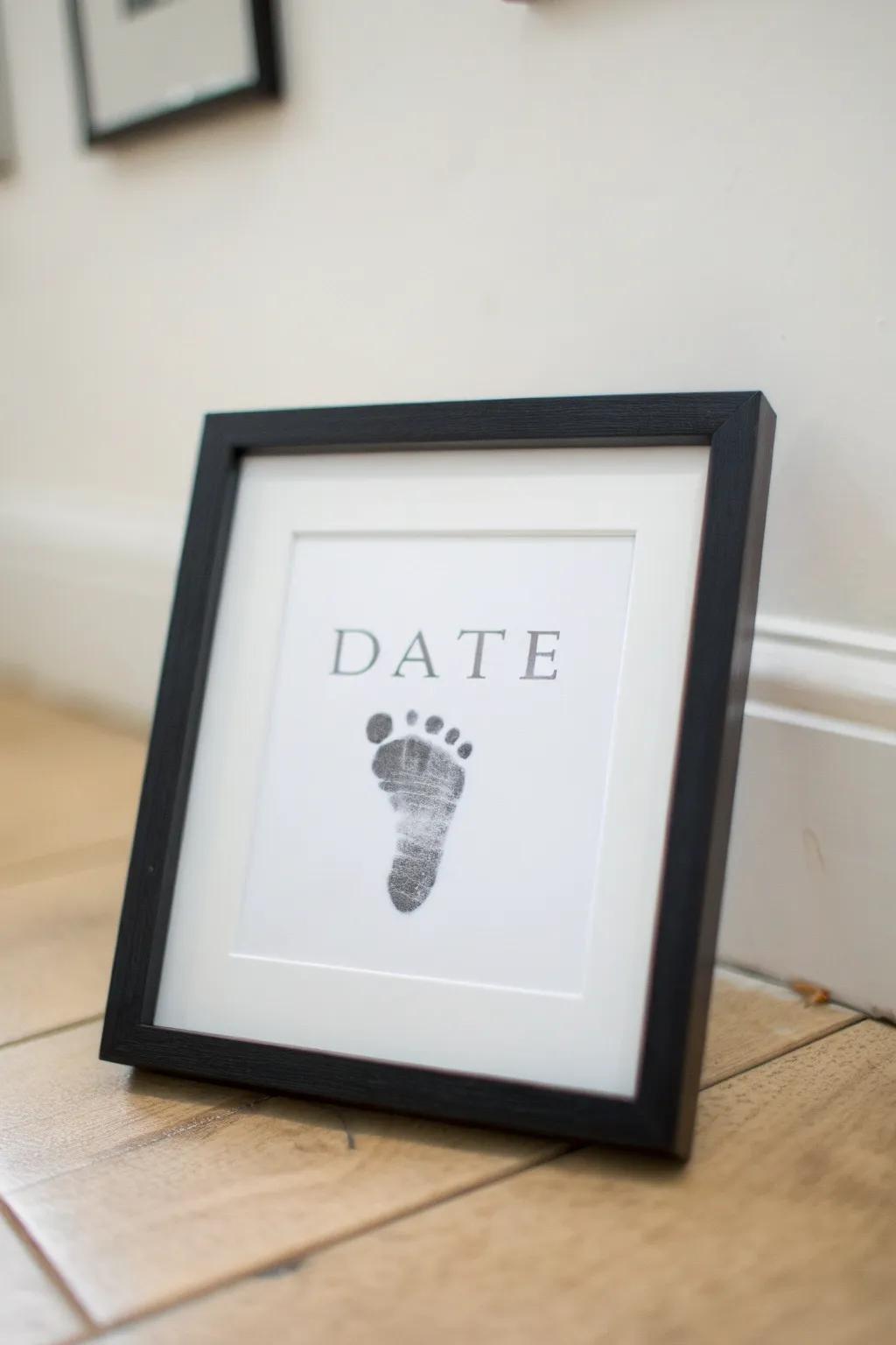 Elegant, simple footprint design for a timeless present.