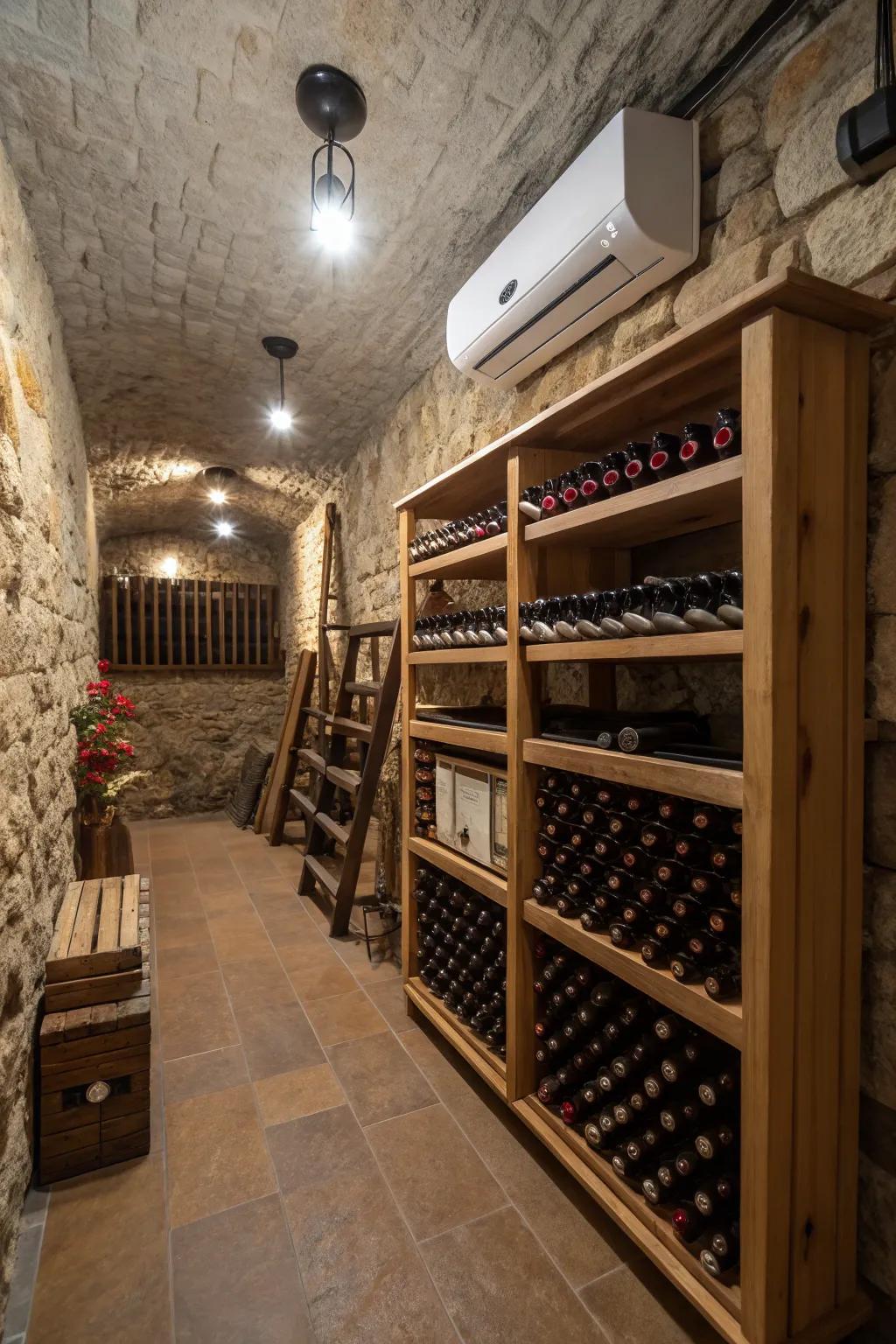 Climate regulation is necessary for keeping your wine fresh.