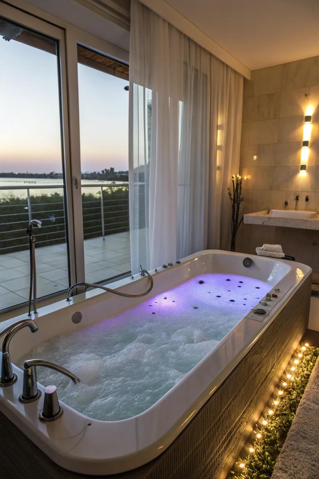 Spa-inspired elements introduce calm and luxury into your residence.