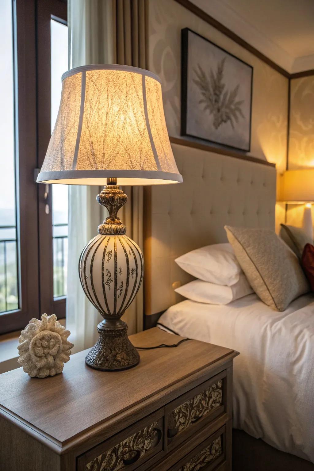 Creative lamps give any room flair and utility.
