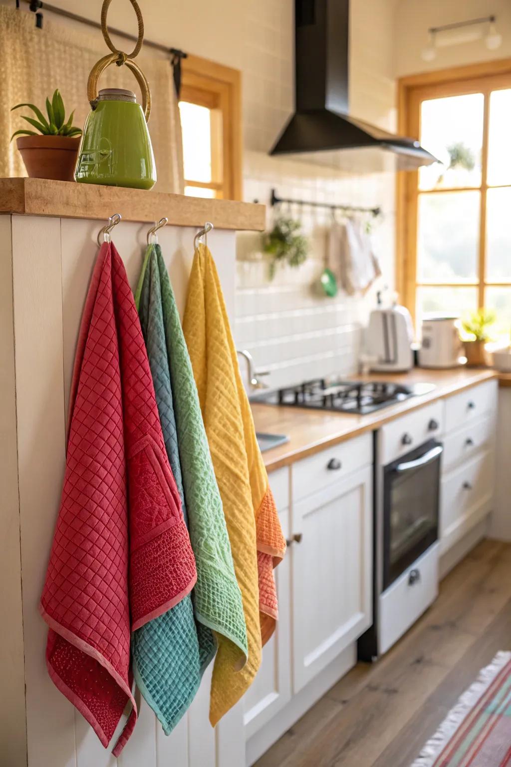 Eco-friendly kitchen towels are a useful and sustainable gift choice.