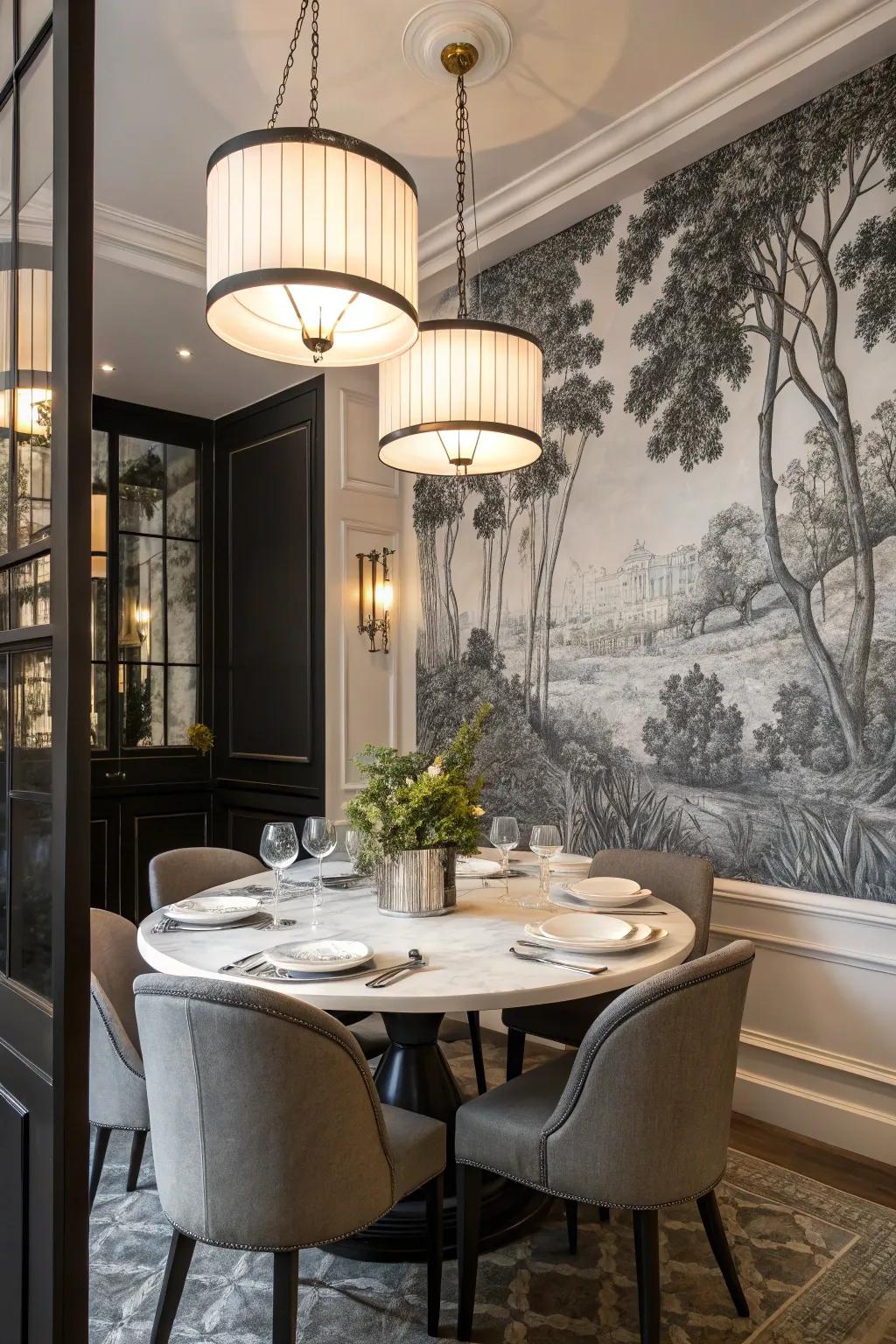 A unique visual can turn your partition into a captivating piece of artistry.