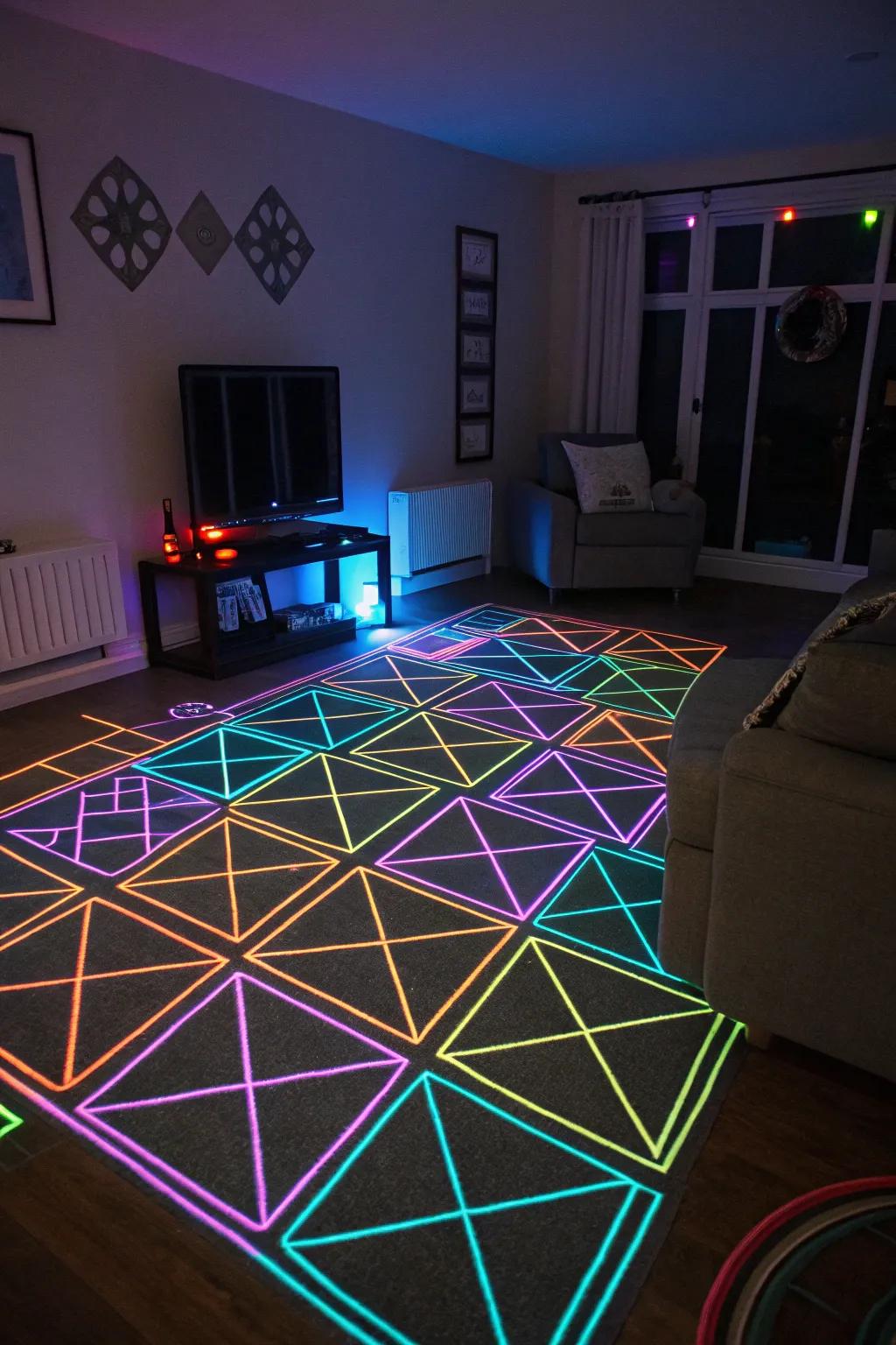 A glowing dance floor infuses vitality into any celebration.