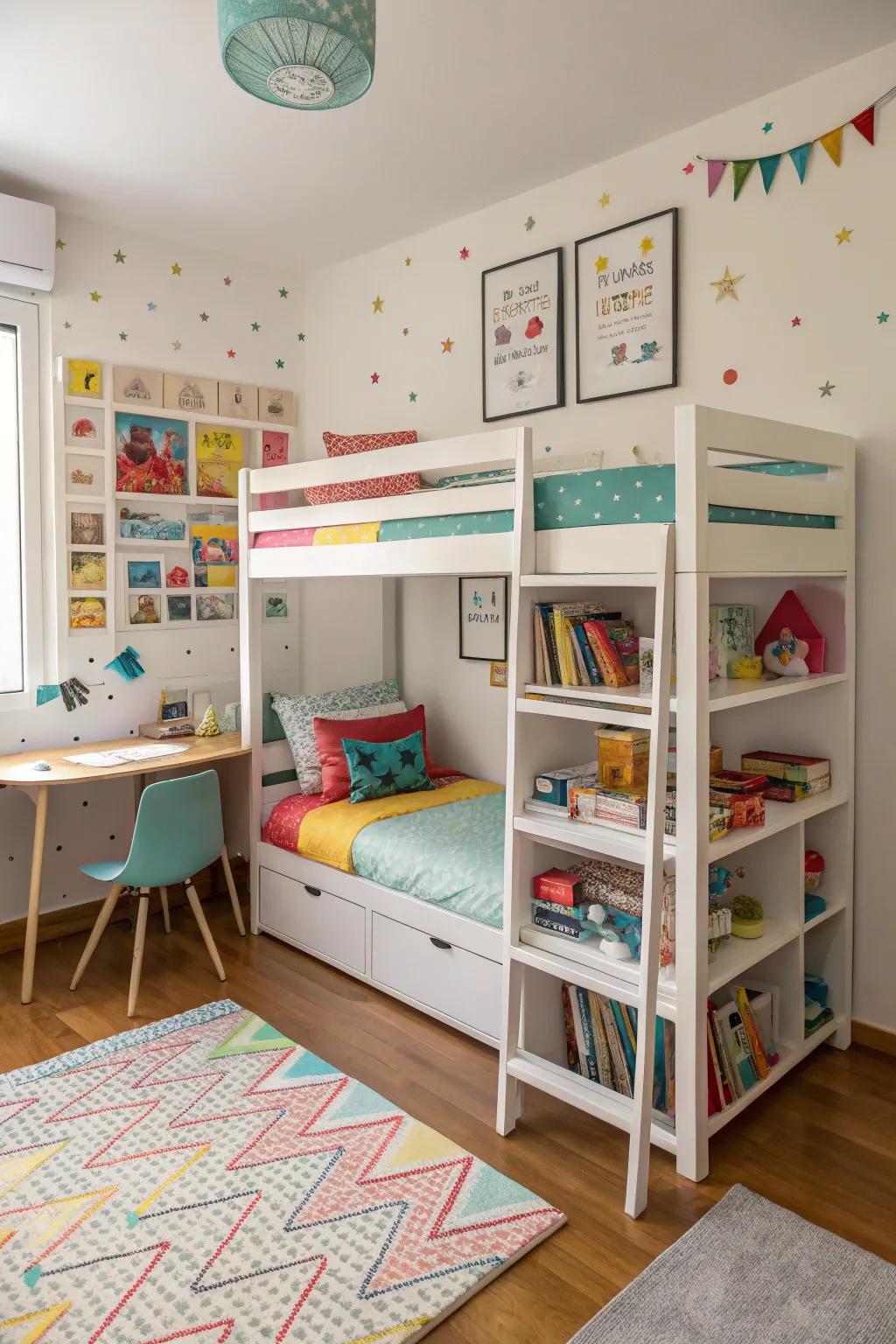 Multi-purpose furniture increases functionality in limited spaces.