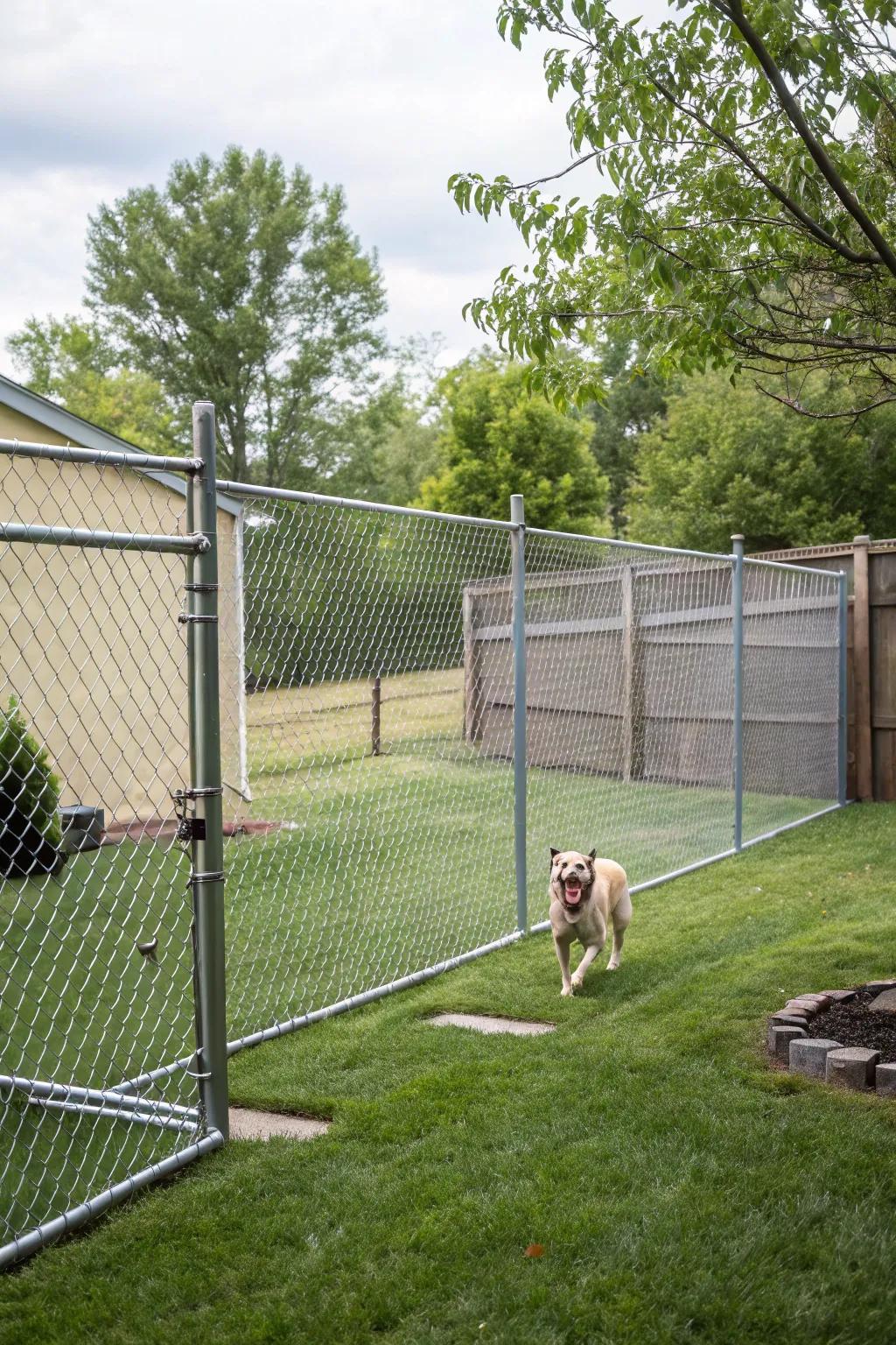 Link barriers furnish a robust and economical remedy for sizable yards.