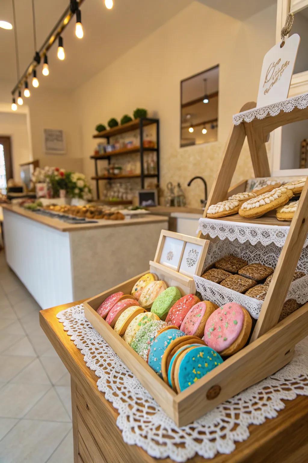 Market-inspired presentations bestow a boutique-esque appeal to biscuits.