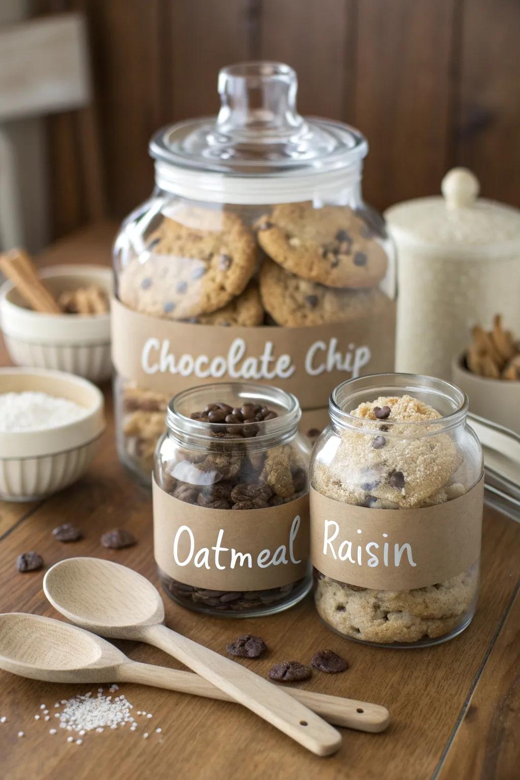 Custom tags introduce charm and utility.