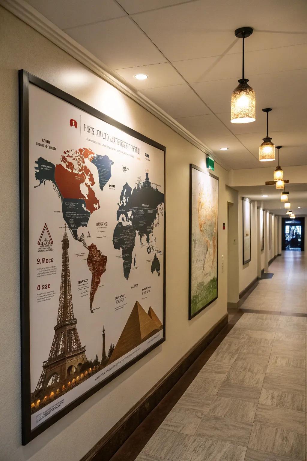 World maps highlighting culture invite exploration.