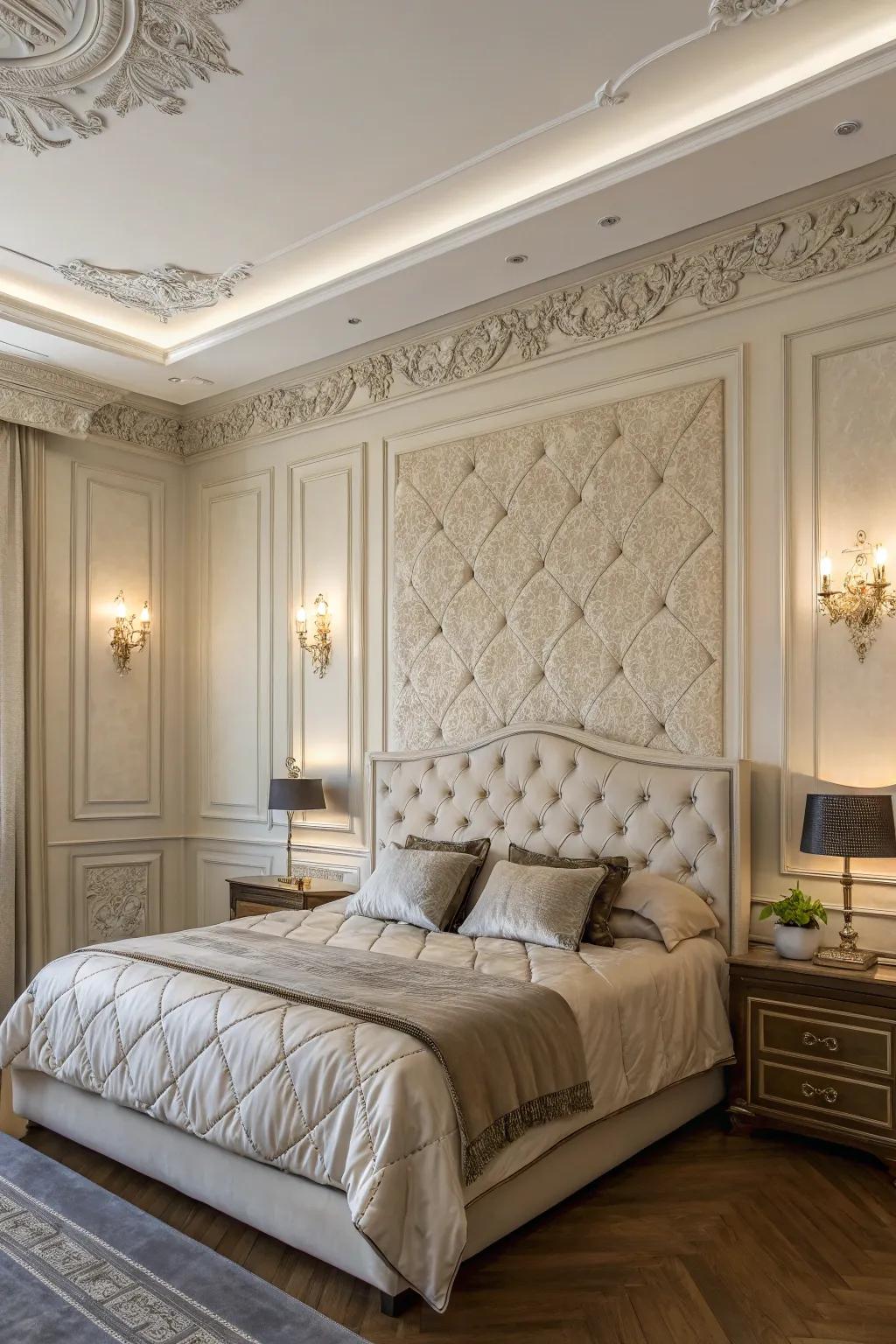 Structural details add elegance and sophistication.