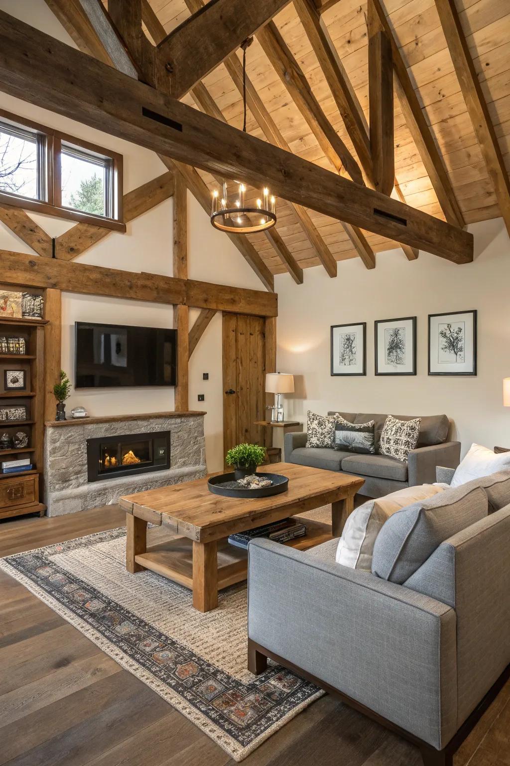 A fusion of country charm and modern elegance.