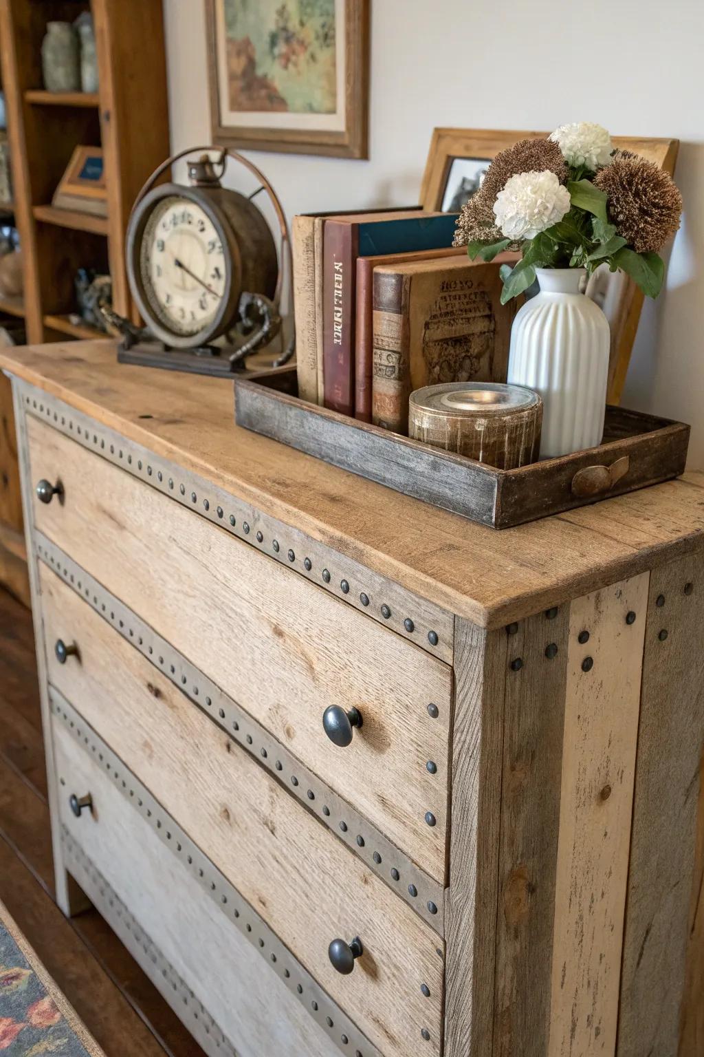 Rustic details add coziness and personality.
