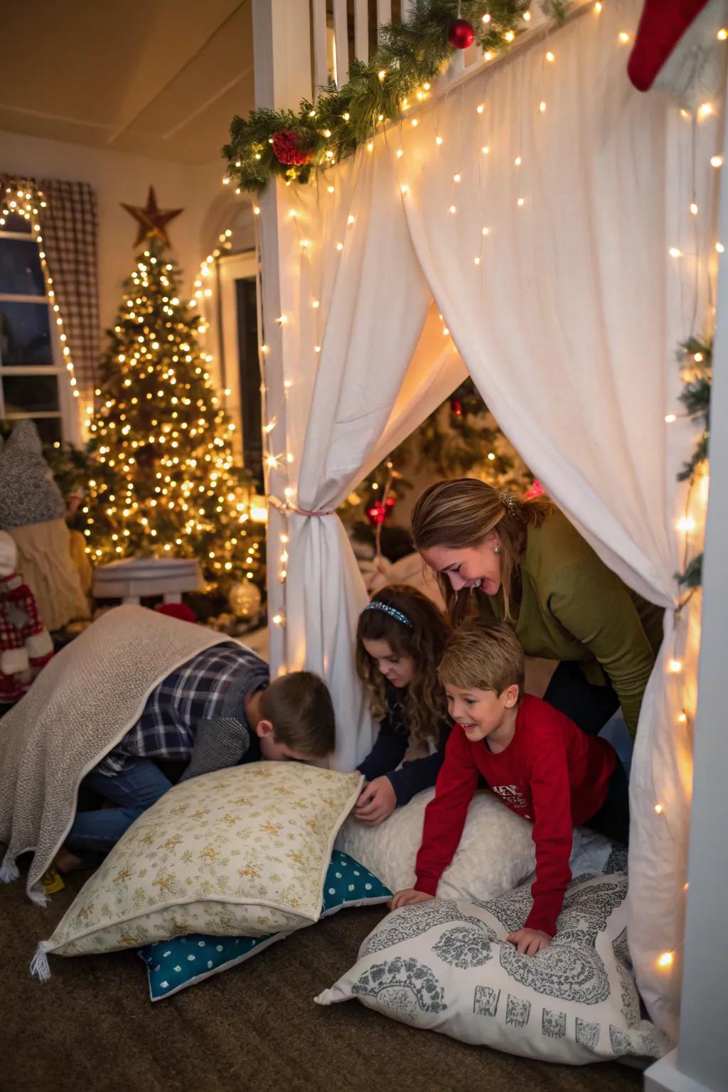 Embark on a thrilling Christmas scavenger hunt.
