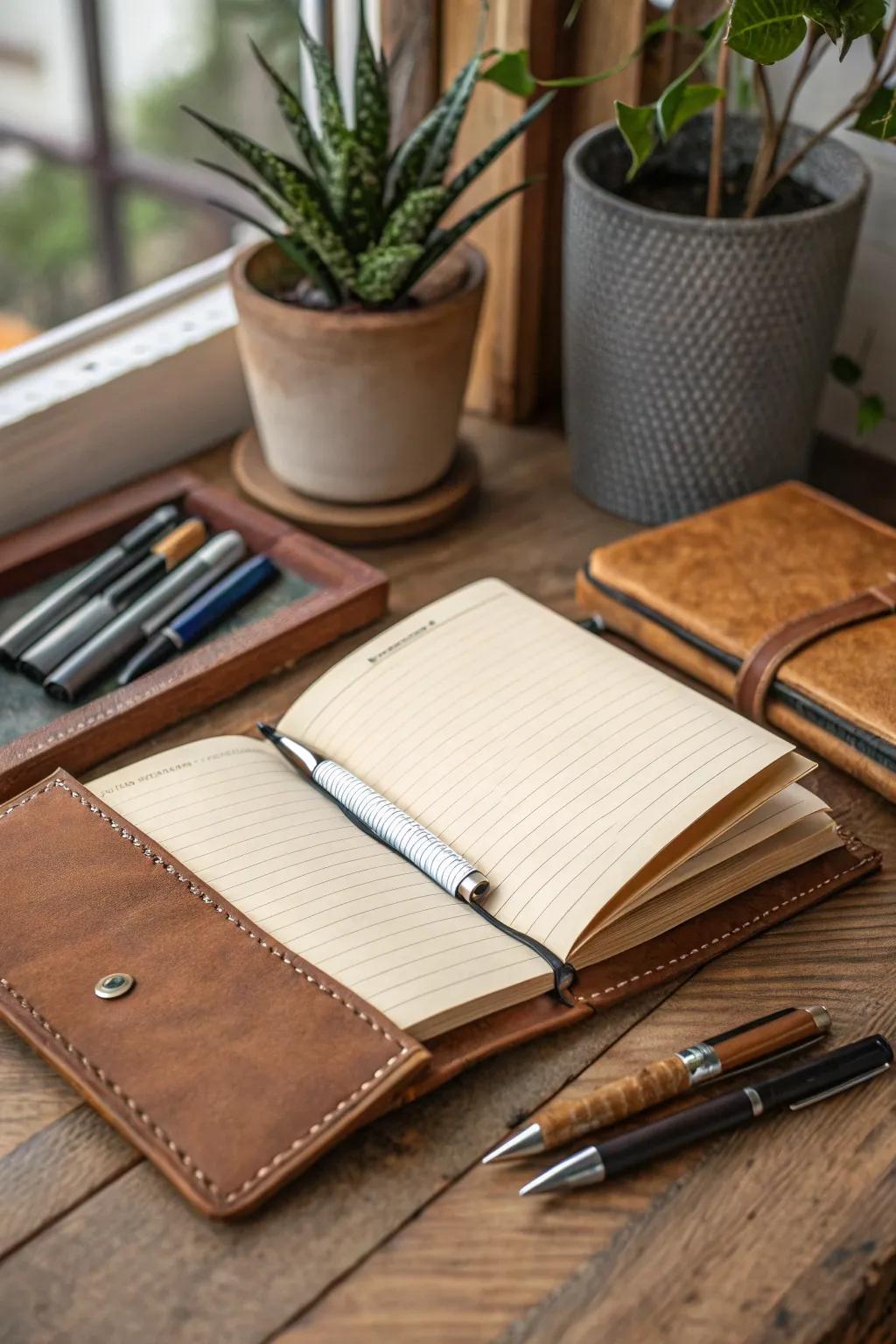 Let your creativity flow with this beautifully crafted journal.