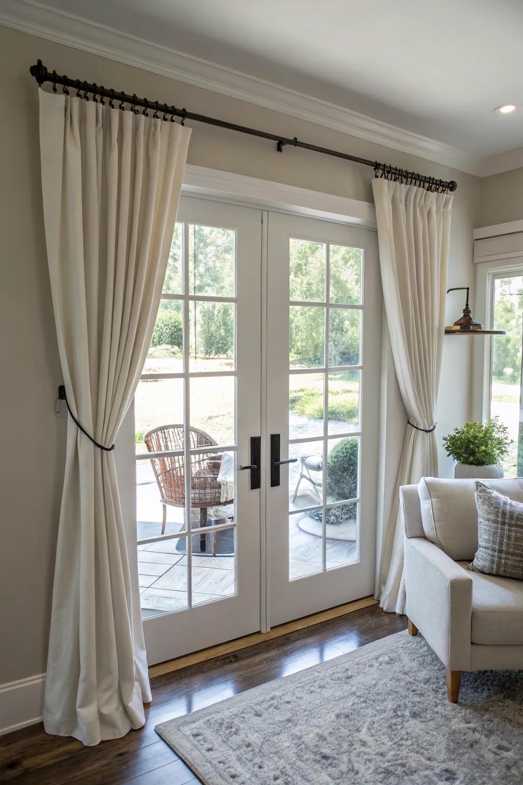 Innovative rod placements can enhance both style and function.