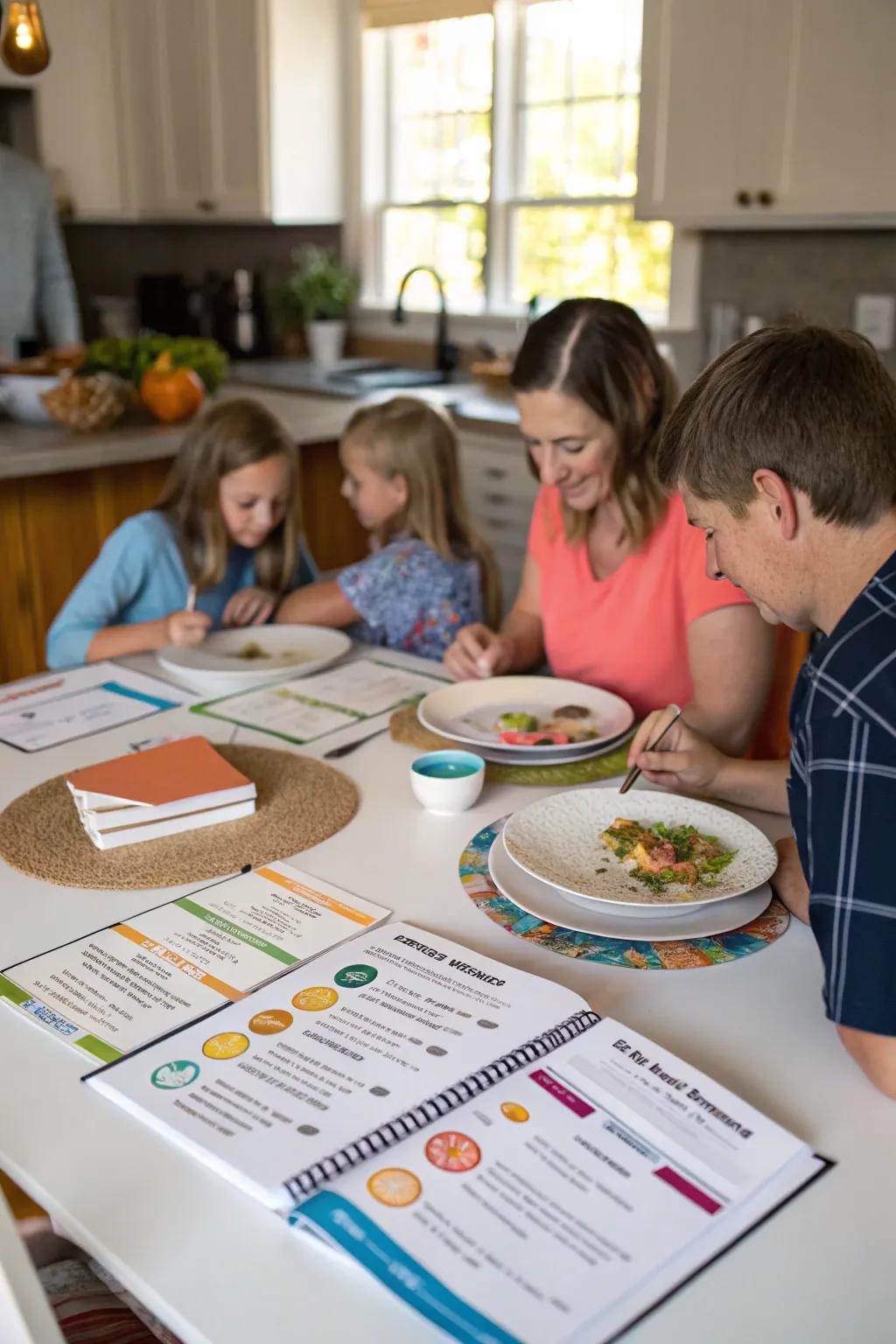 Mastering meal planning together results in a week of delightful, stress-free meals.