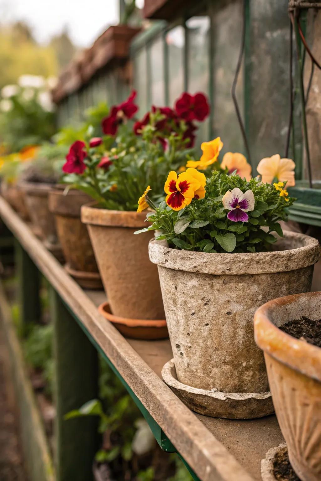 Eco-friendly pots are the perfect choice for sustainable gardening.