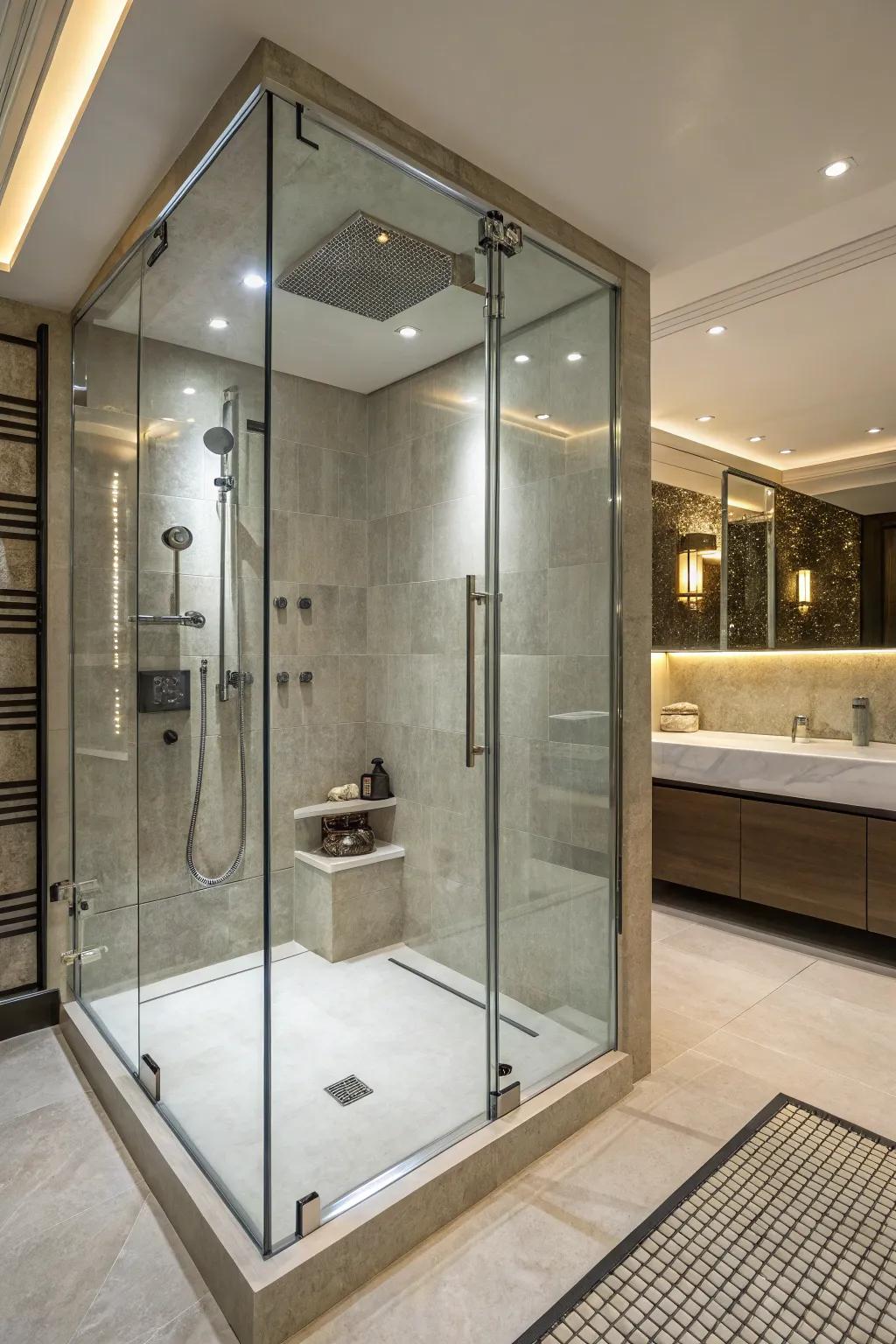 Improve your shower experience using top-notch fixtures.