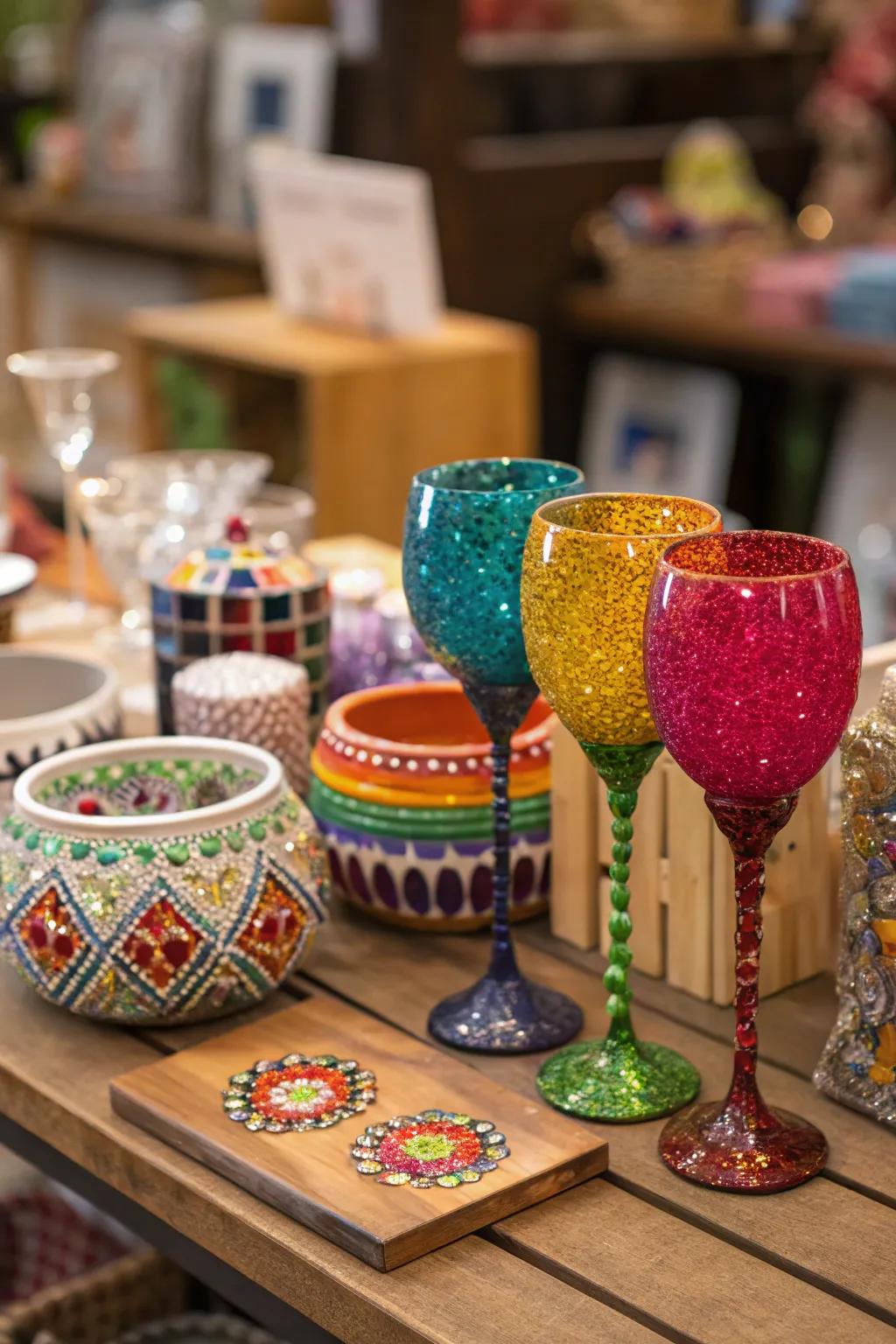 Ornamental accessories personalize your space.