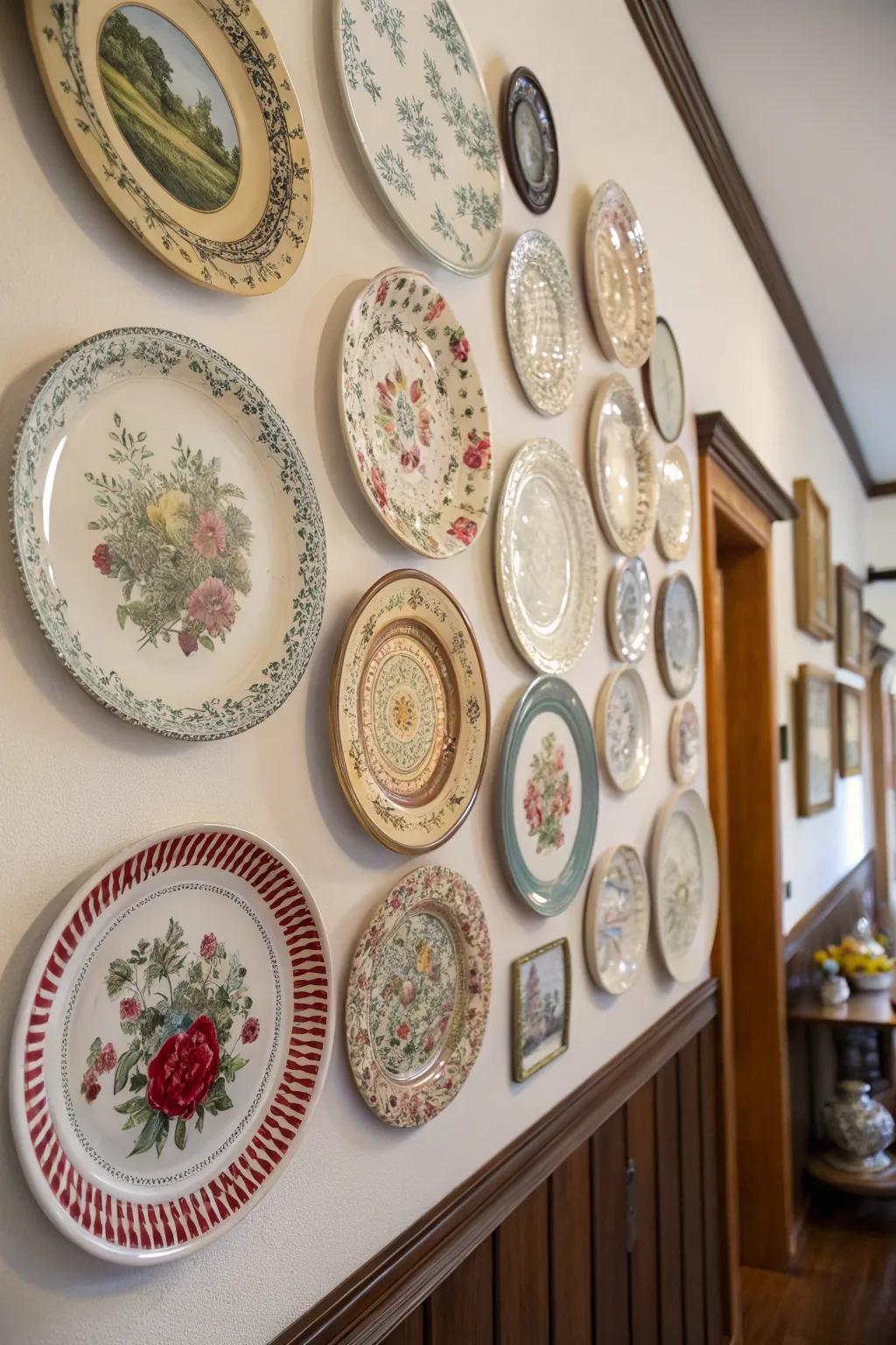 Showcase your collection as a distinctive wall exhibit.