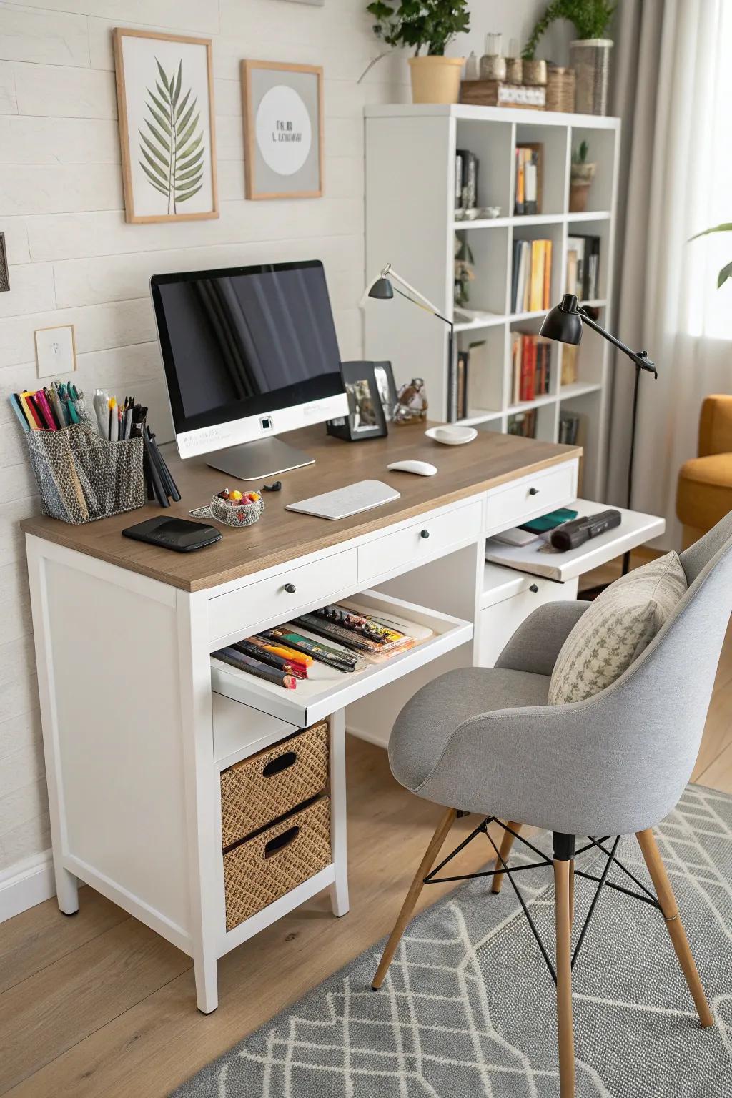 Multi-work areas offer incorporated association.