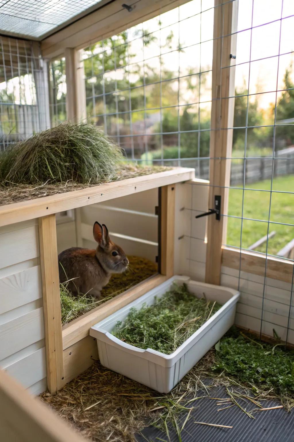 Litter instruction configurations aid in sustaining a spotless setting.