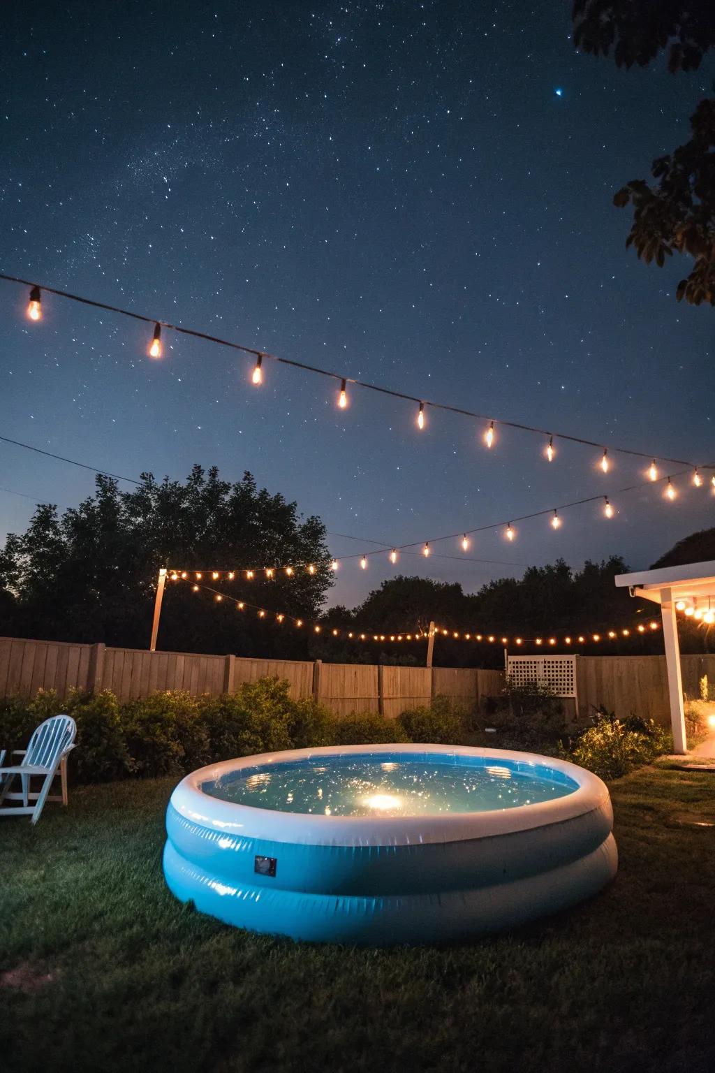 A tranquil haven for quiet evenings beneath the stars.