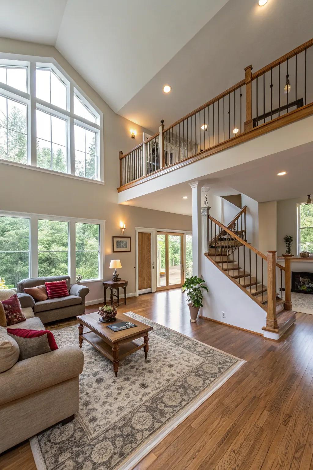 Optimize your split-level home with a layout that emphasizes practicality.