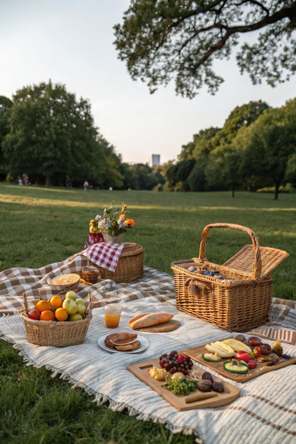 Enjoy the outdoors with a classic Open-Air Meal.