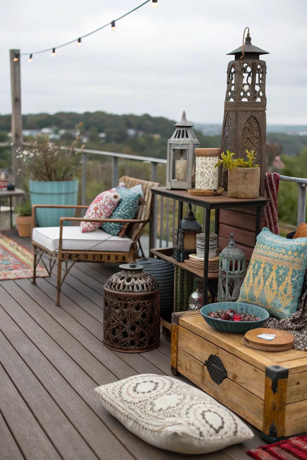A blend of compositions appends texture and depth to this eclectic deck.