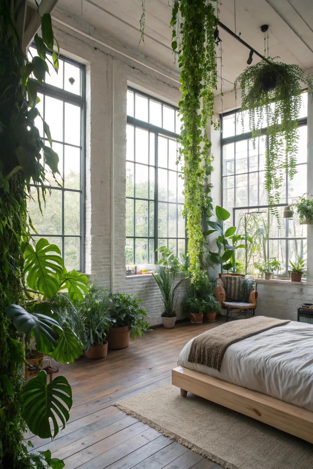 Infuse vitality into your area through greenery.