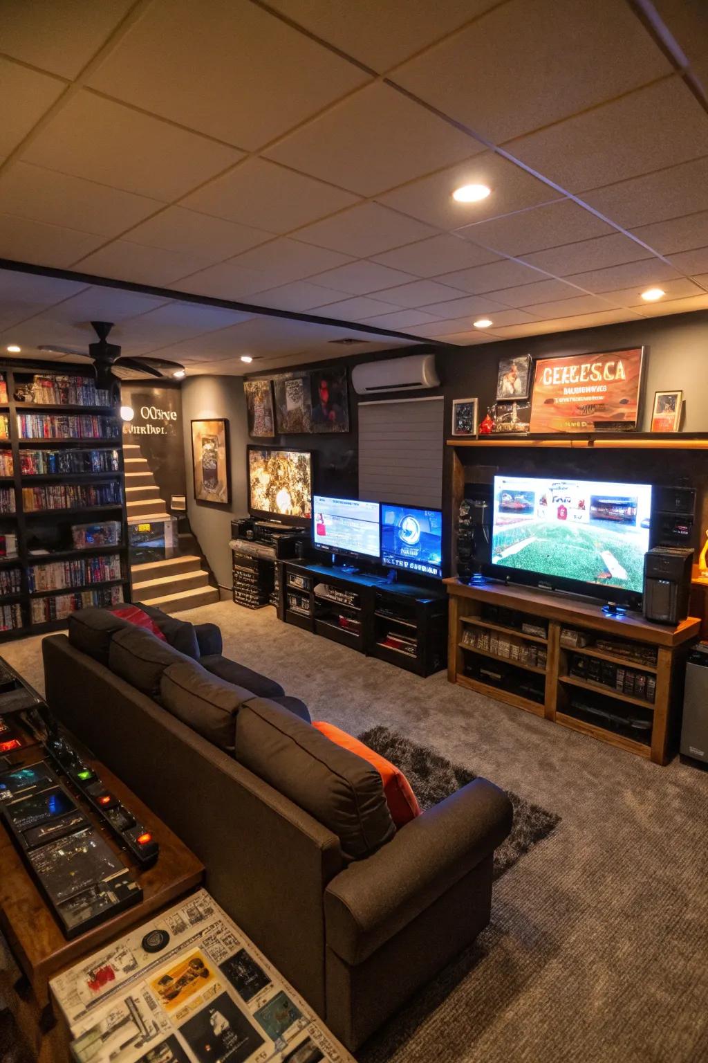 Engage fully within your preferred games utilizing a dedicated console location.