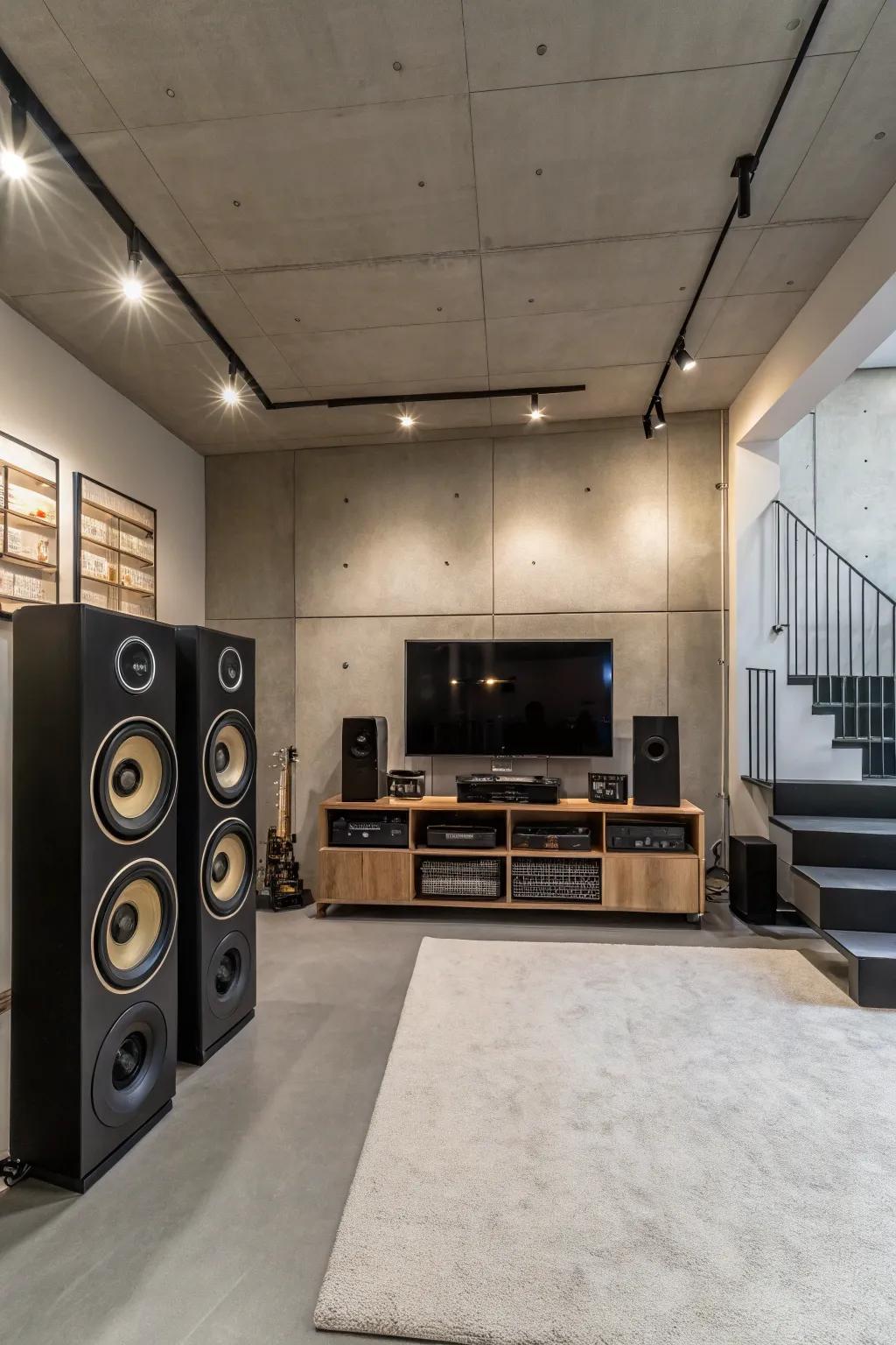 Immerse yourself in amazing sound with a well-designed audio setup.
