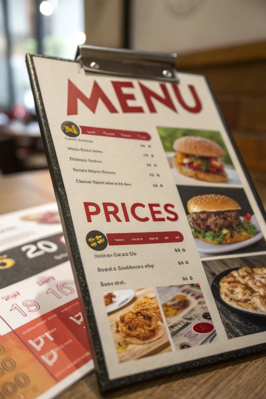 Transparent pricing improves menu clarity and guest comfort.