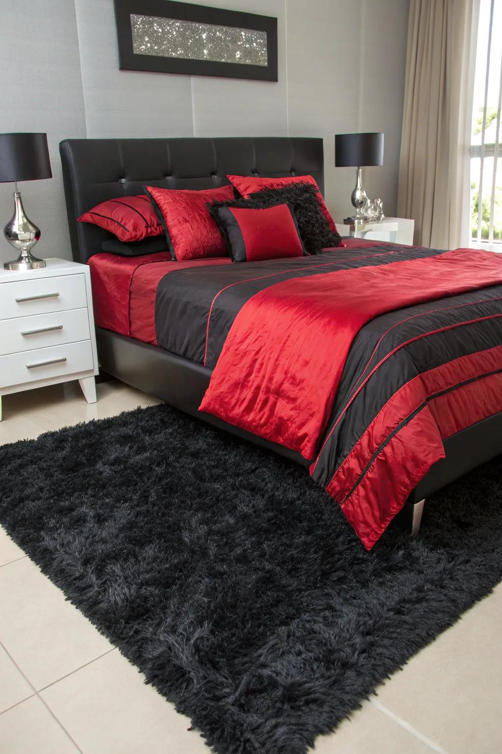 A medley of textiles enhances the tactile feel.