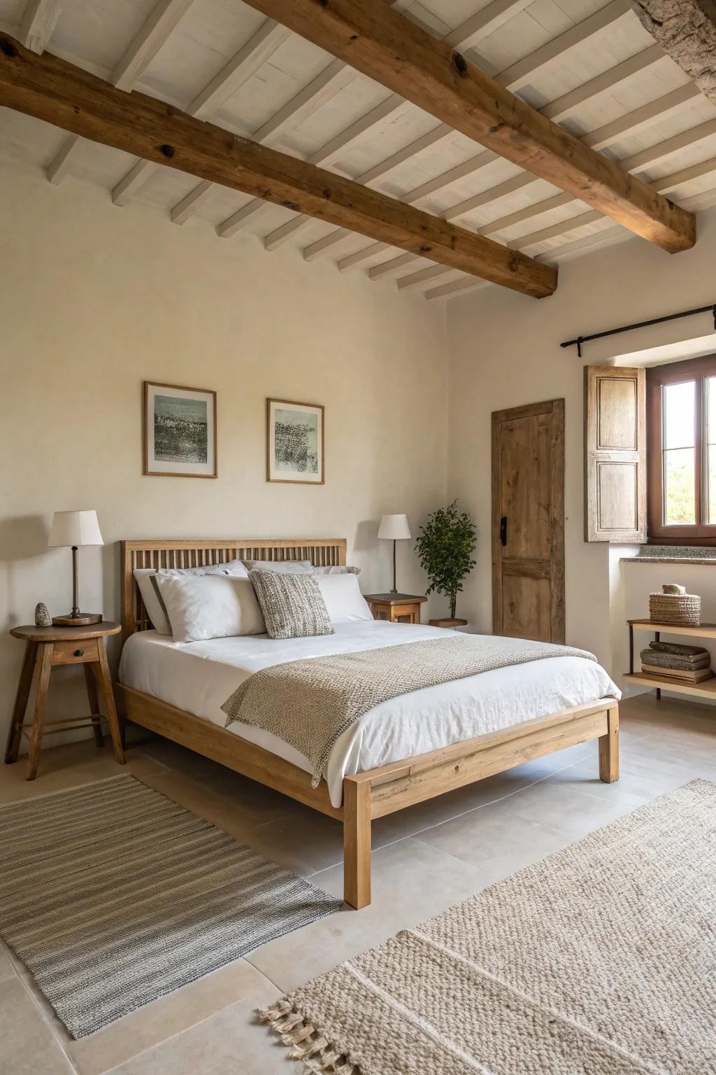 Minimalist decor maintains an open and elegant space.