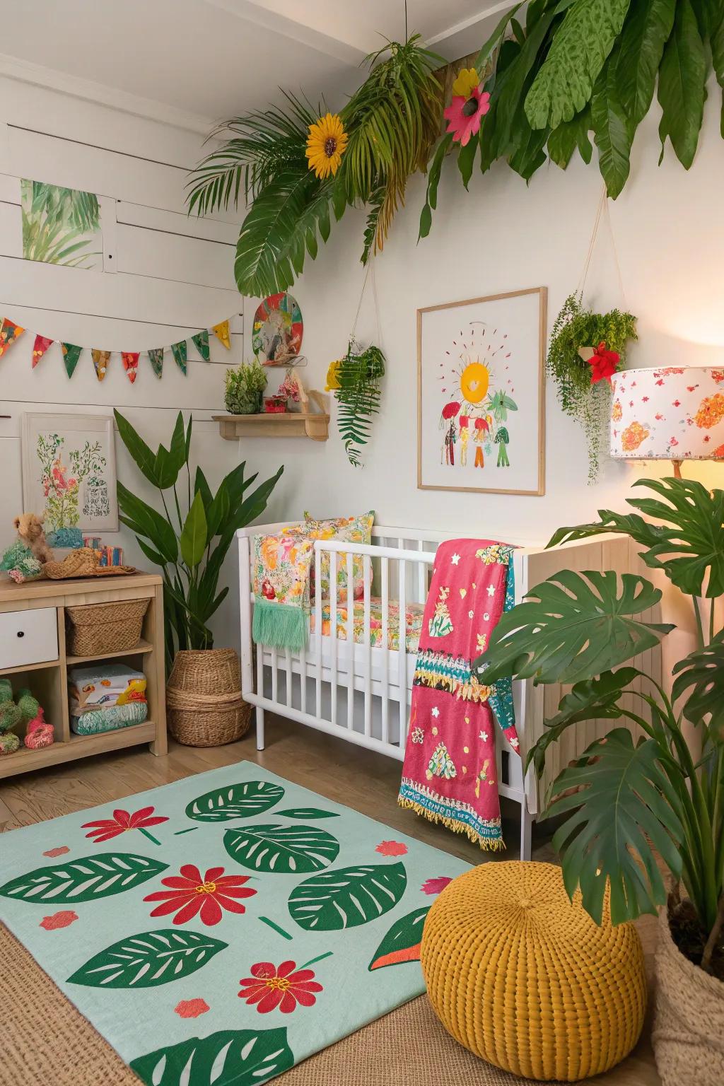 Relish a fragment of paradise through a tropical nursery.