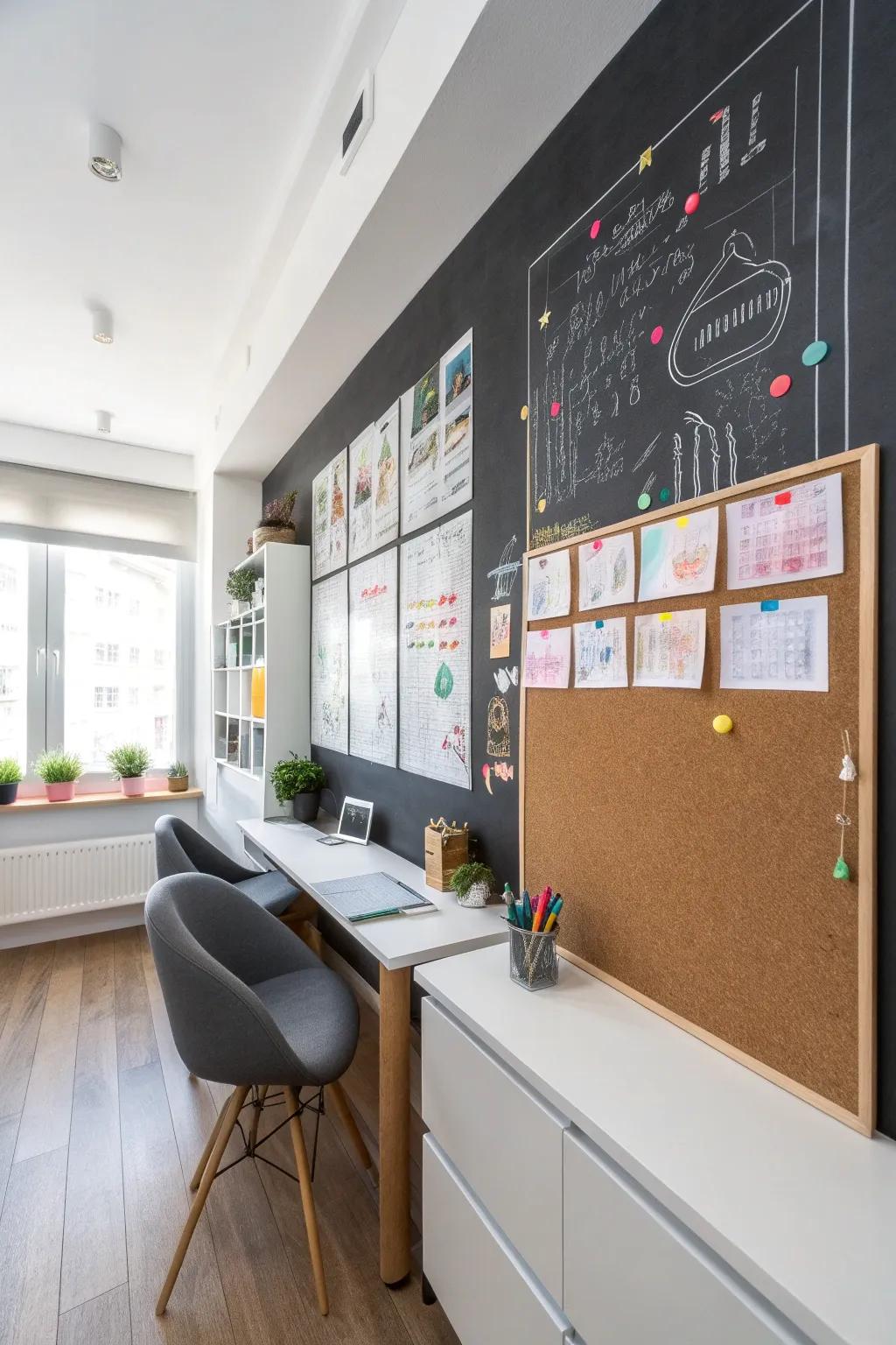 Gain the best of both areas using a mixed board.