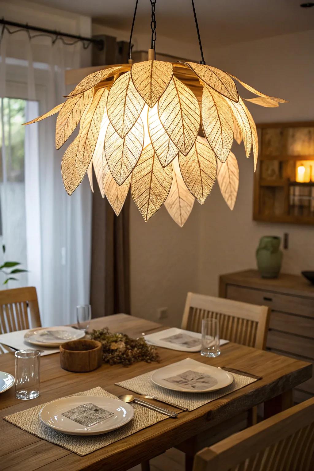Nature-inspired patterns inject an organic constituent into your area.