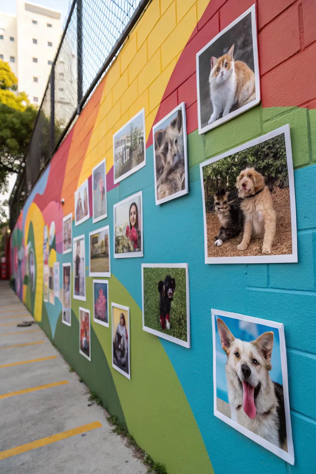 Celebrate your pets with a special photo collage.