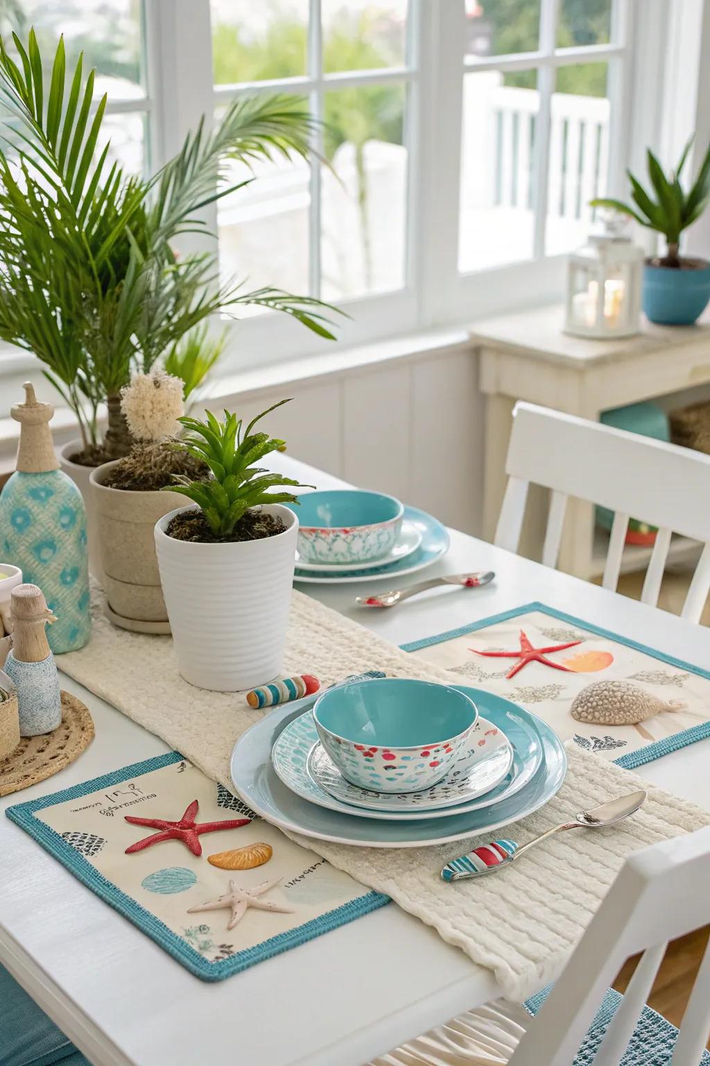 Concept-driven selections are adept at cohesively unifying your table decoration.