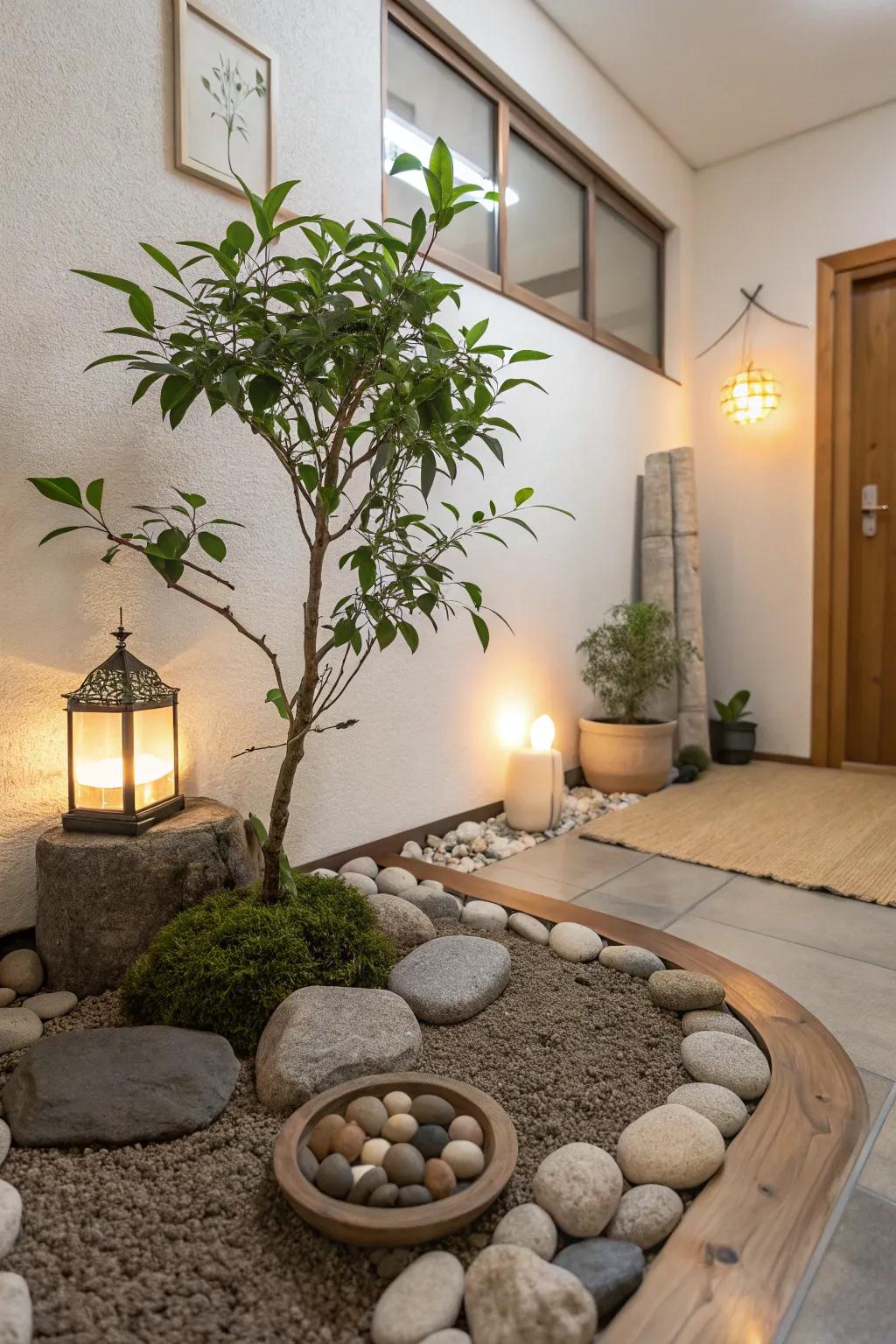 Incorporate nature to enhance your prayer space.