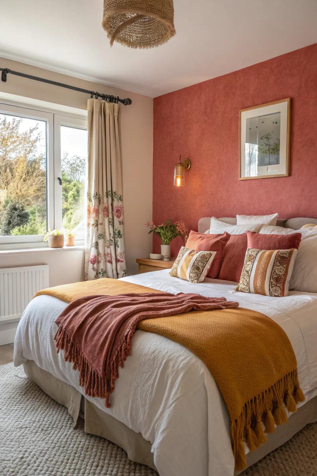 Pillows and throws add extra comfort and style.