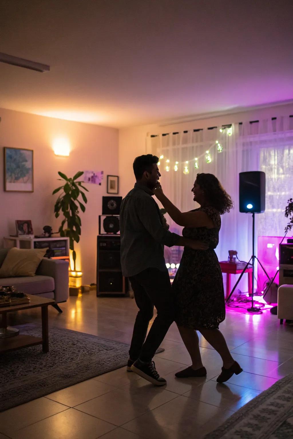 Dance the twilight away to a tailored loving playlist.