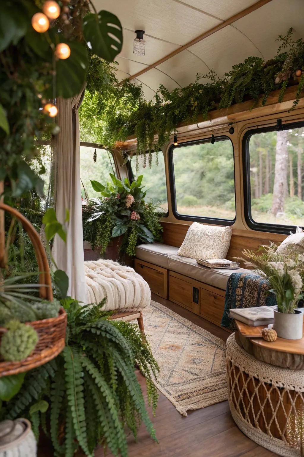Nature-stimulated design introduces freshness and liveliness indoors.