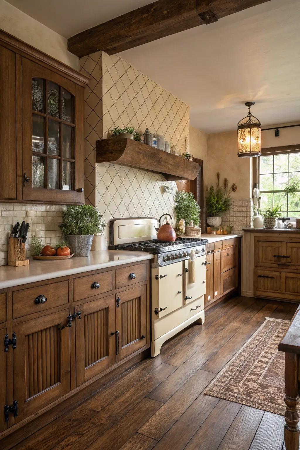 Soft, natural colors fashion an enduring, inviting atmosphere.