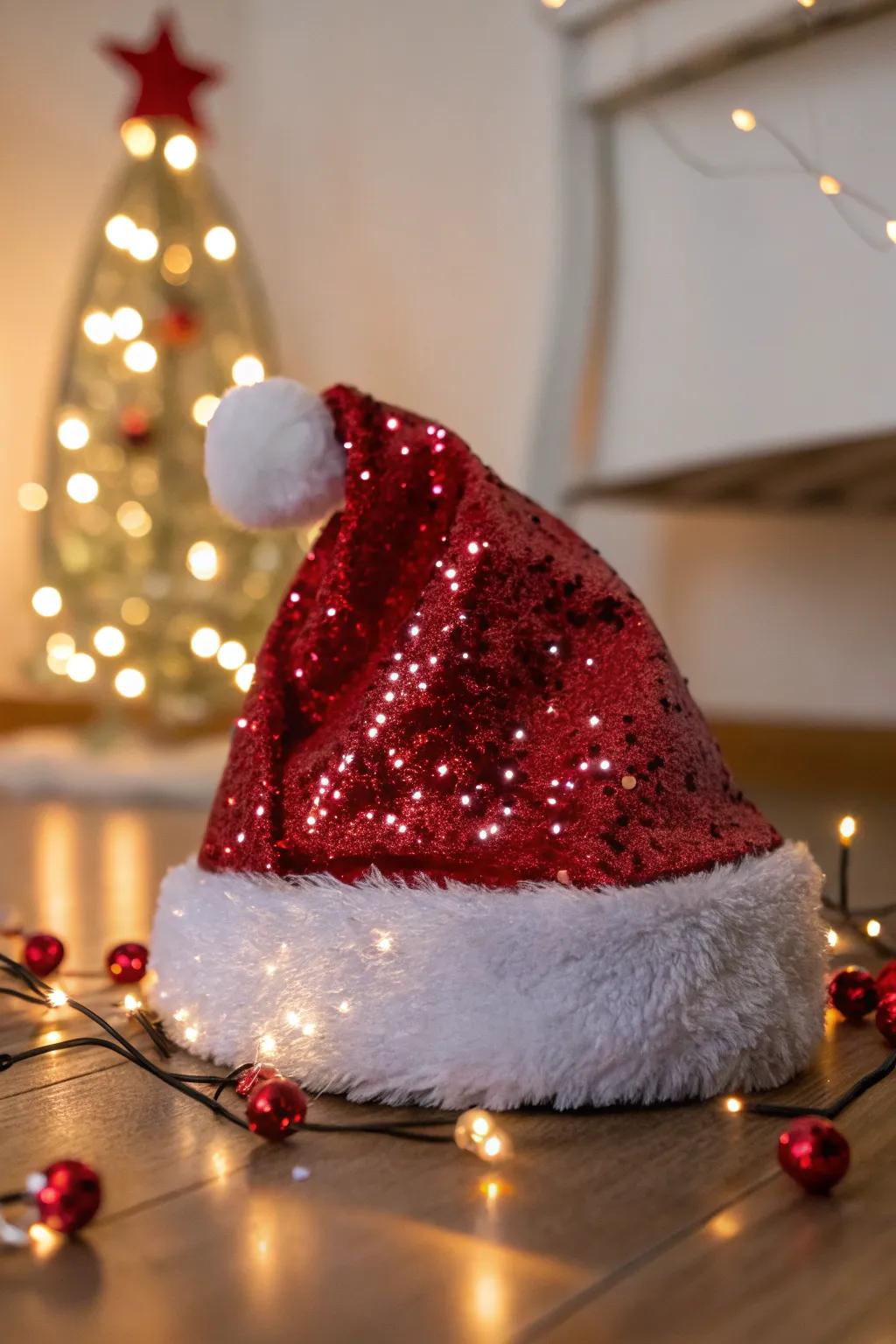 Introduce shimmer for a festive sparkle that dazzles.