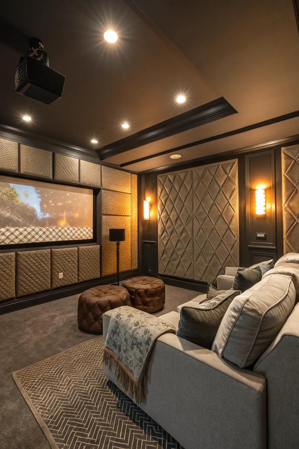 Acoustic panels bring balance to sound and style.