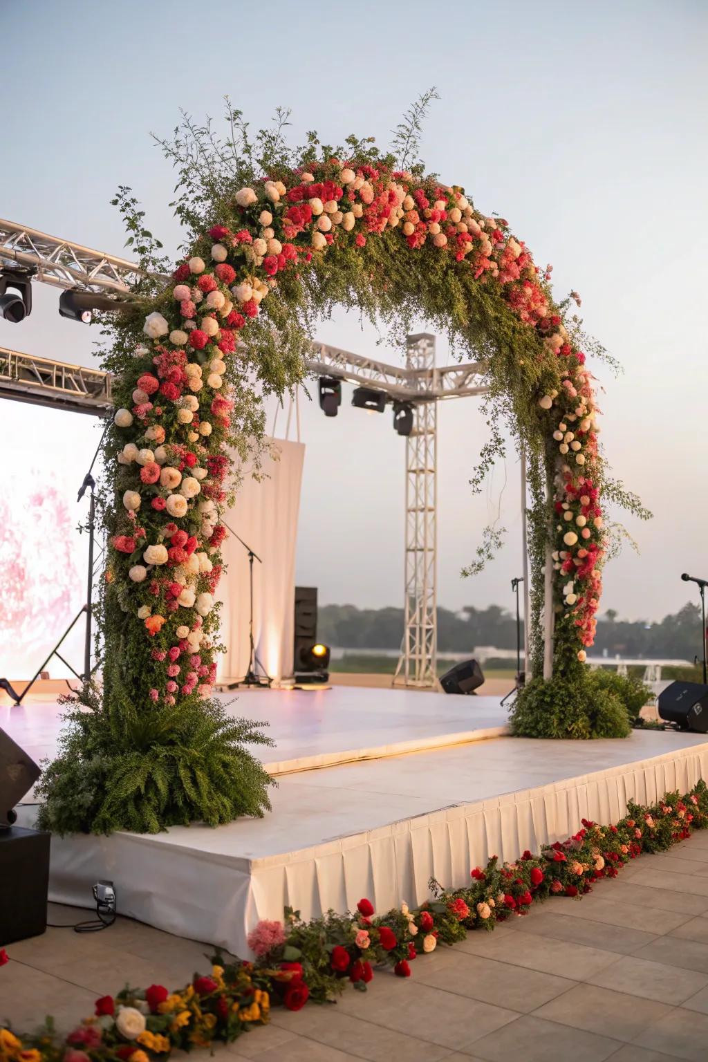 A centerpiece that attracts all eyes and cameras.