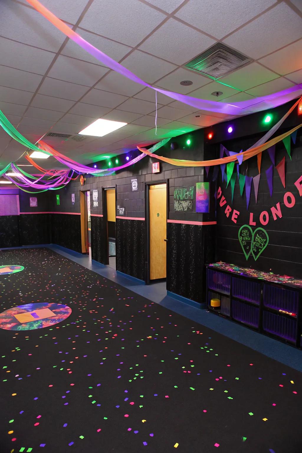 Brighten the night with a thrilling bright dance celebration.