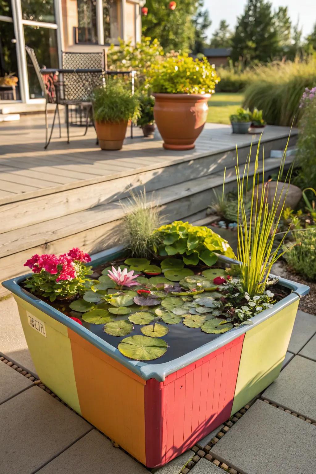 Container liquid gardens bring a piece of nature to any space.